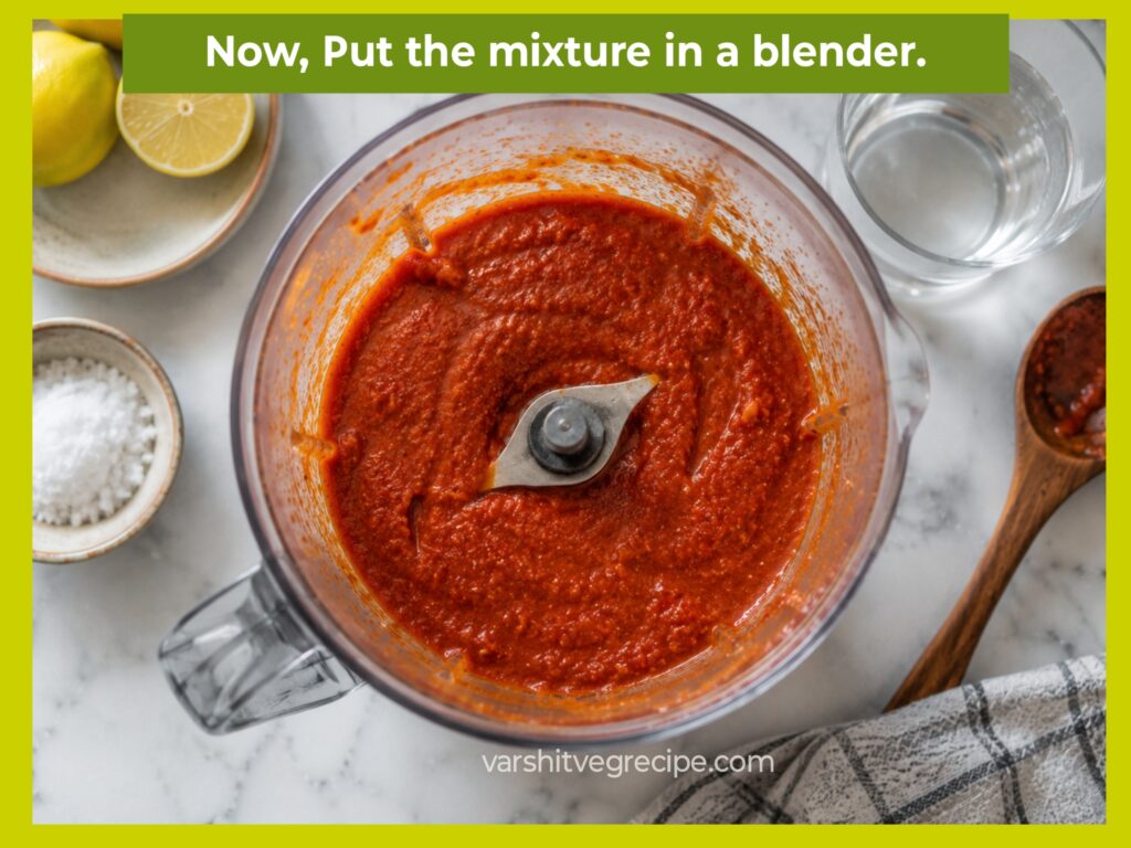 Momos Chutney Recipe Step 8
