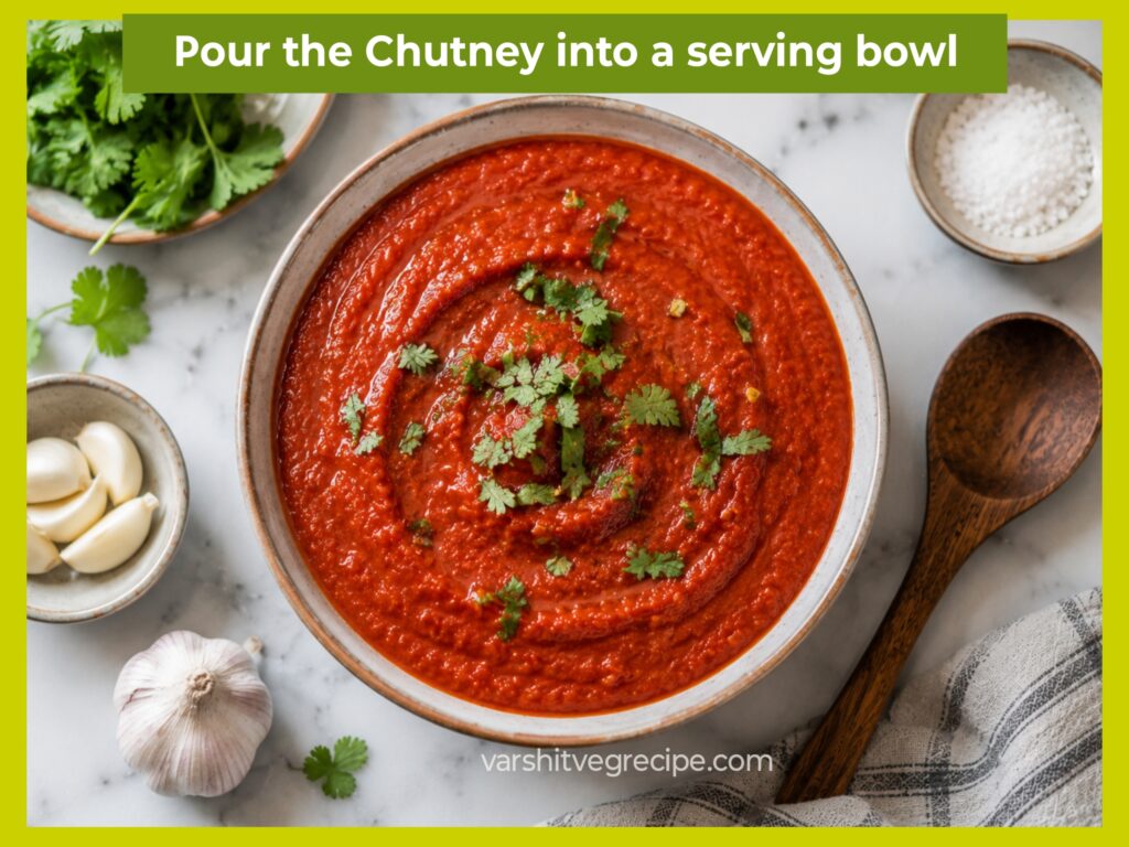 Momos Chutney Recipe Step 9