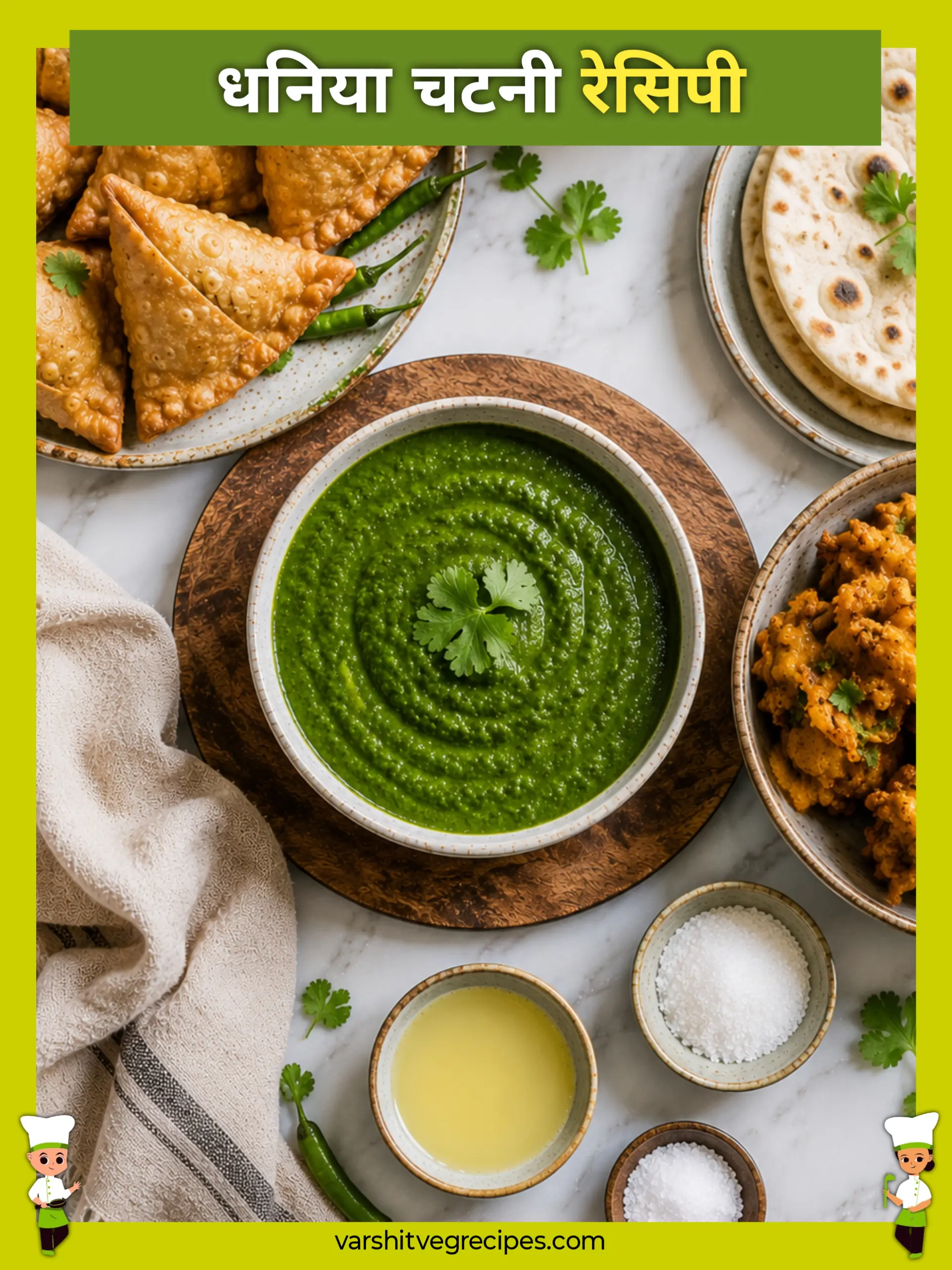 dhaniya chutney recipe