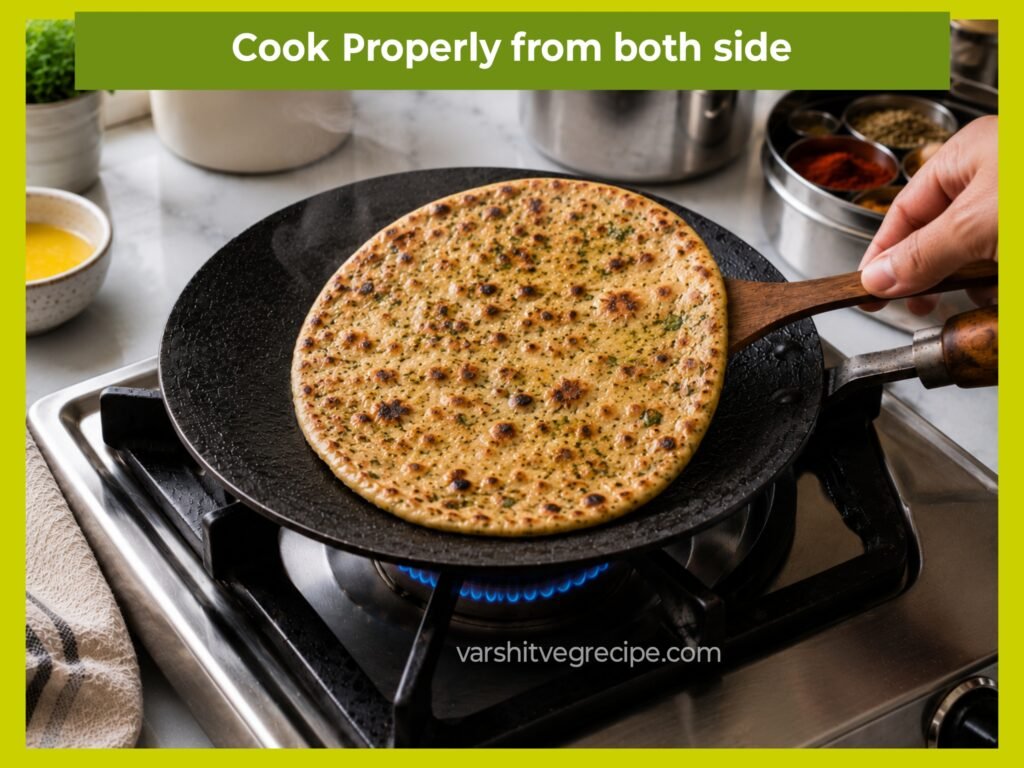 Methi Ka Paratha Step 10
