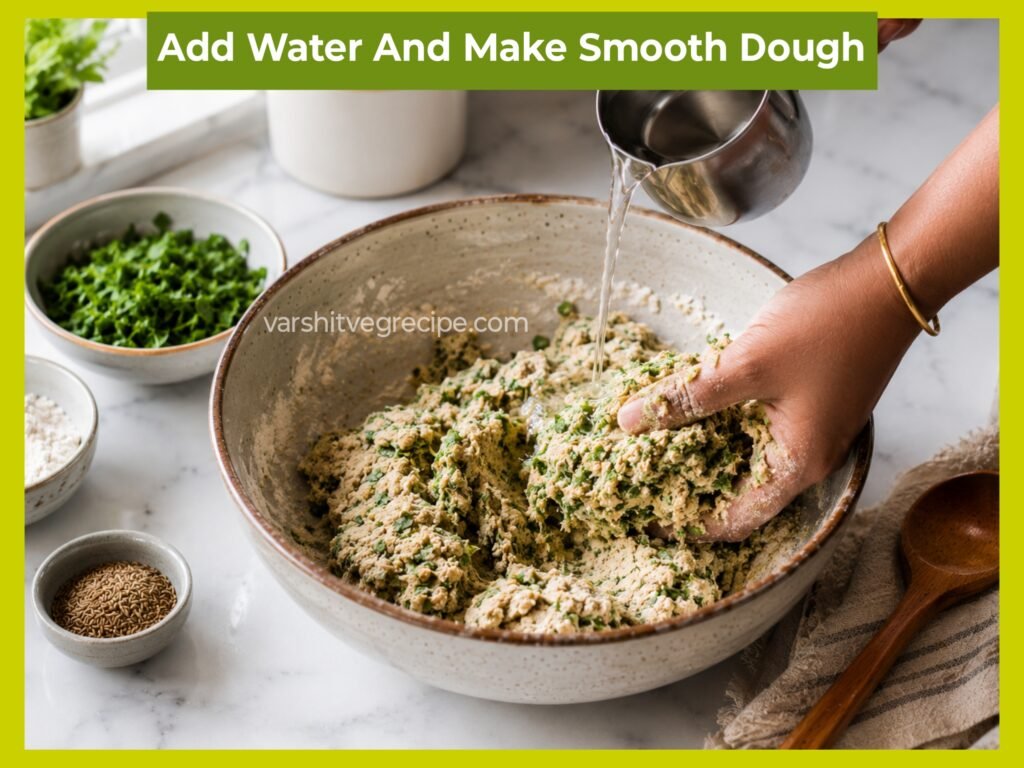 Methi Ka Paratha Step 4
