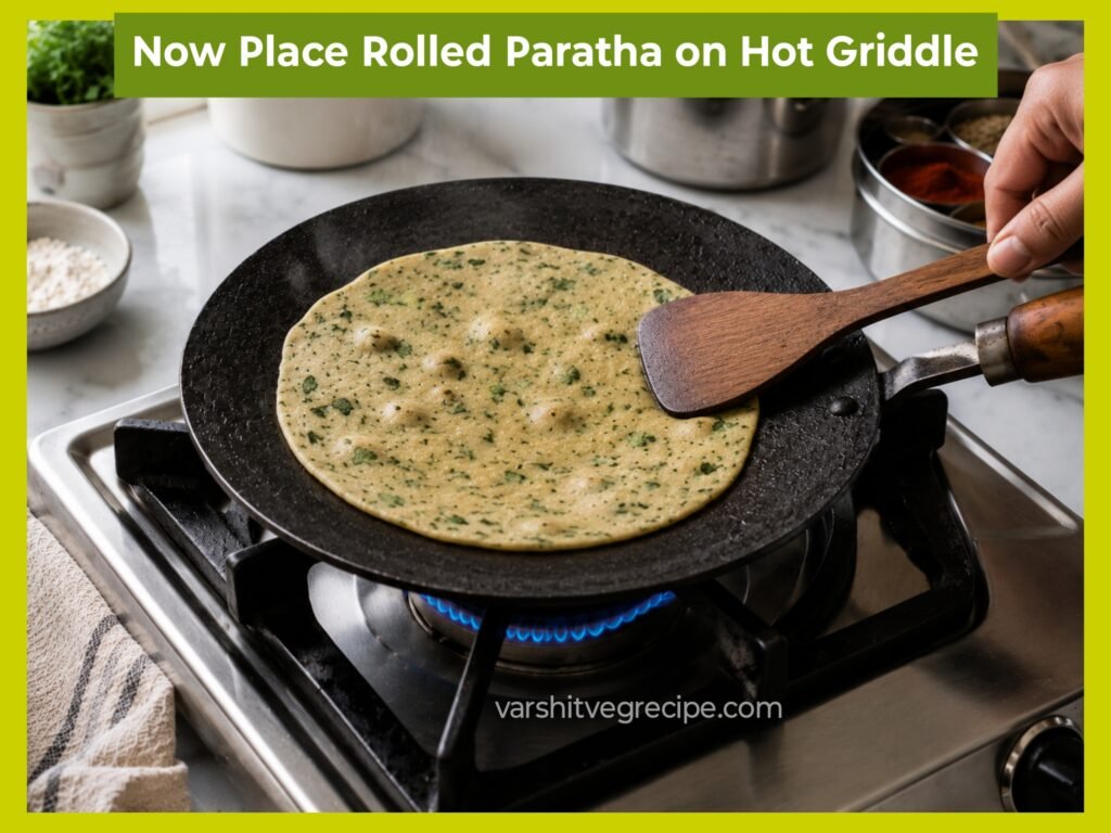 Methi Ka Paratha Step 8