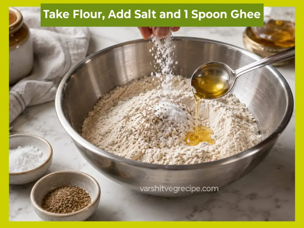 Pyaz Paratha Recipe Step 1