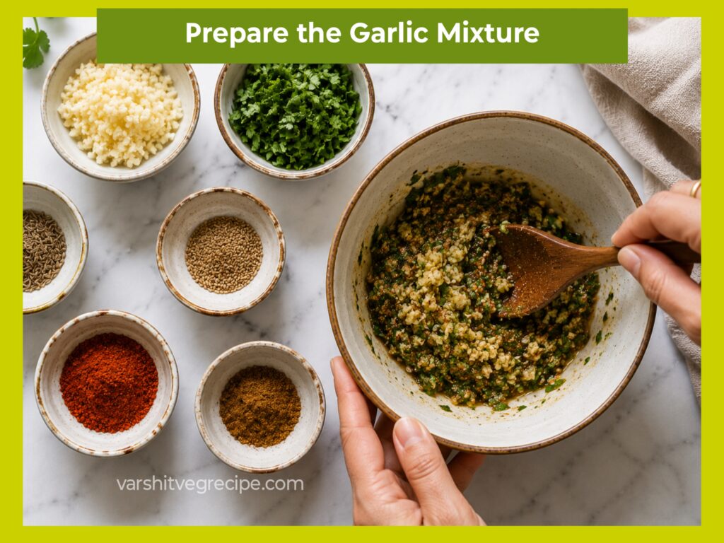 Garlic paratha recipe Step 5