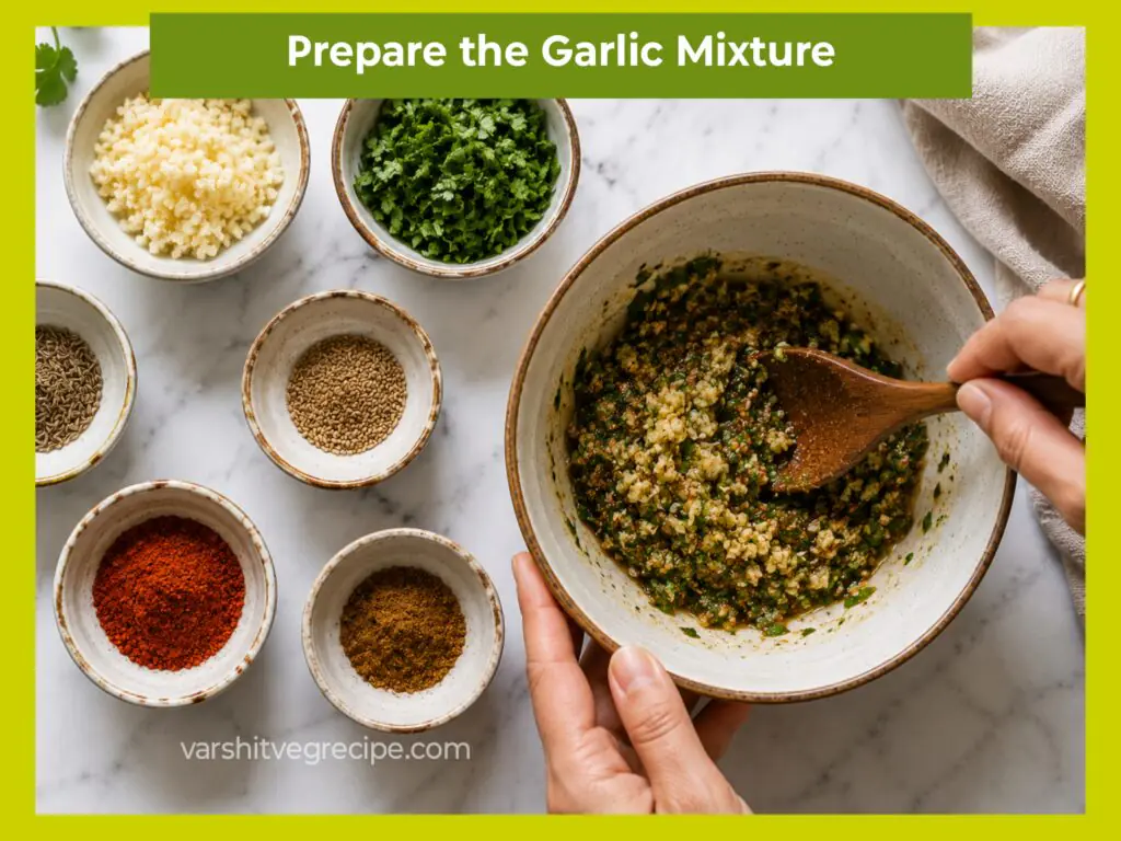 Garlic paratha recipe Step 5
