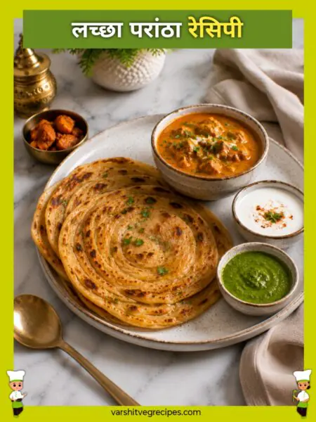 Lachha Paratha Recipe
