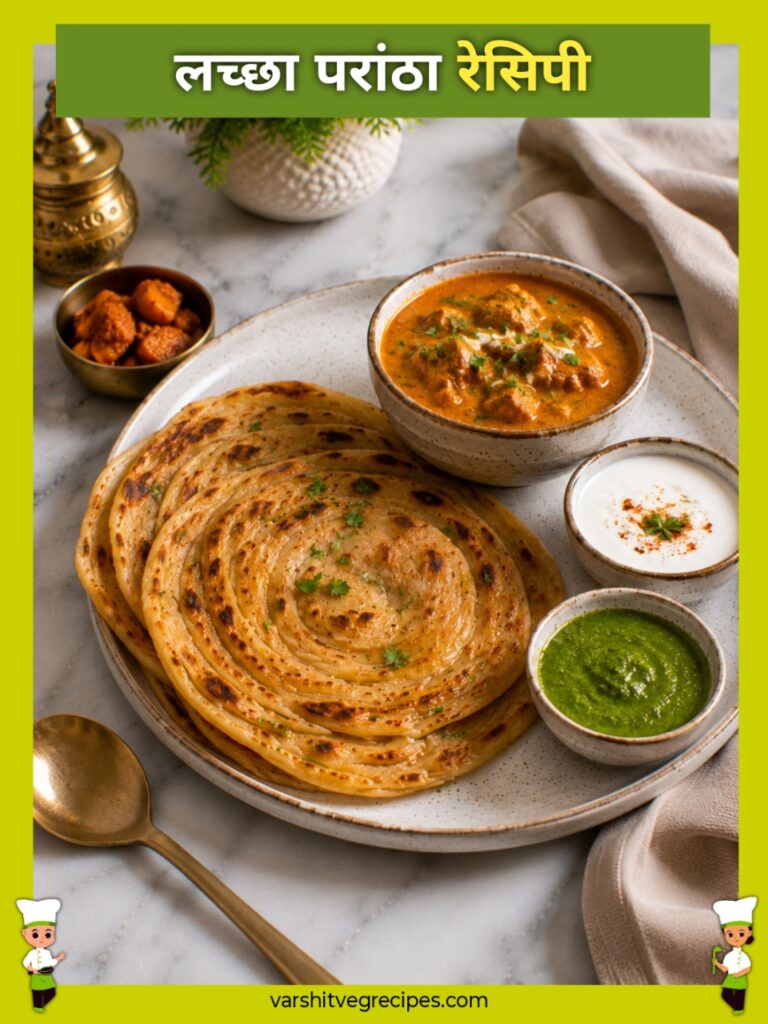 Lachha Paratha Recipe