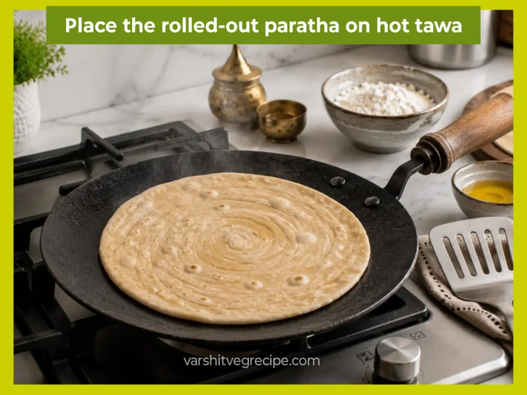 Lachha Paratha Recipe Step 11