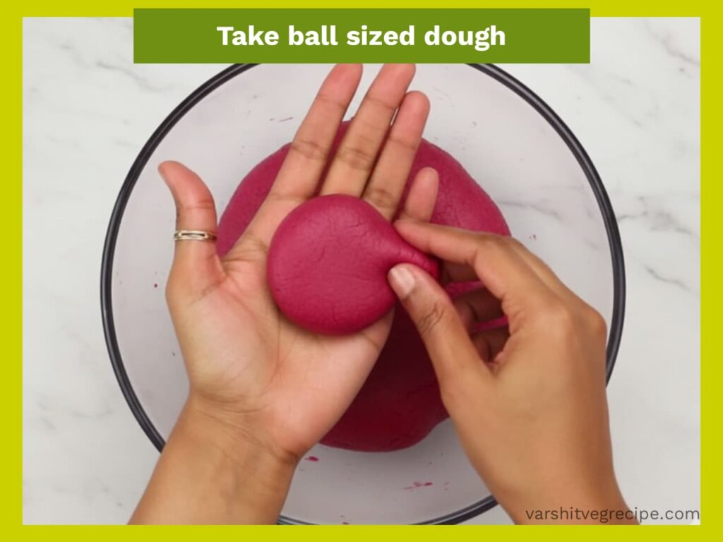 beetroot paratha 12