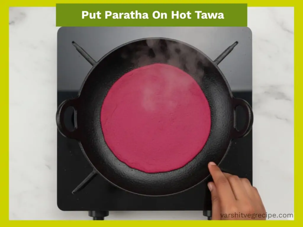 beetroot paratha 15