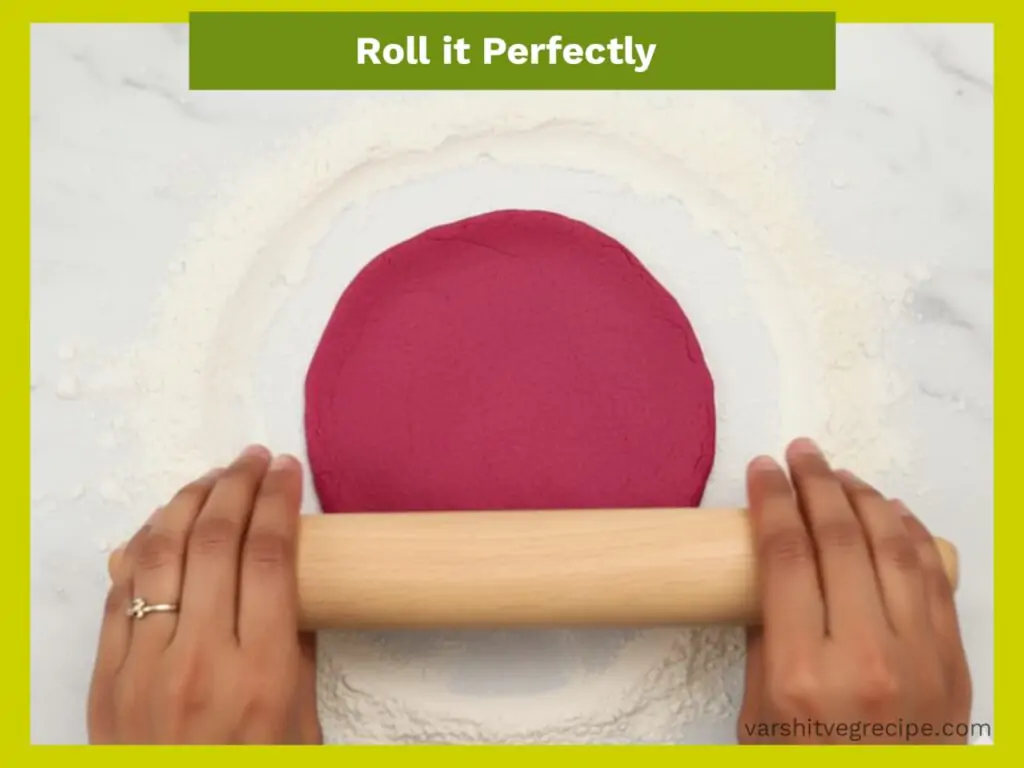 beetroot paratha 14