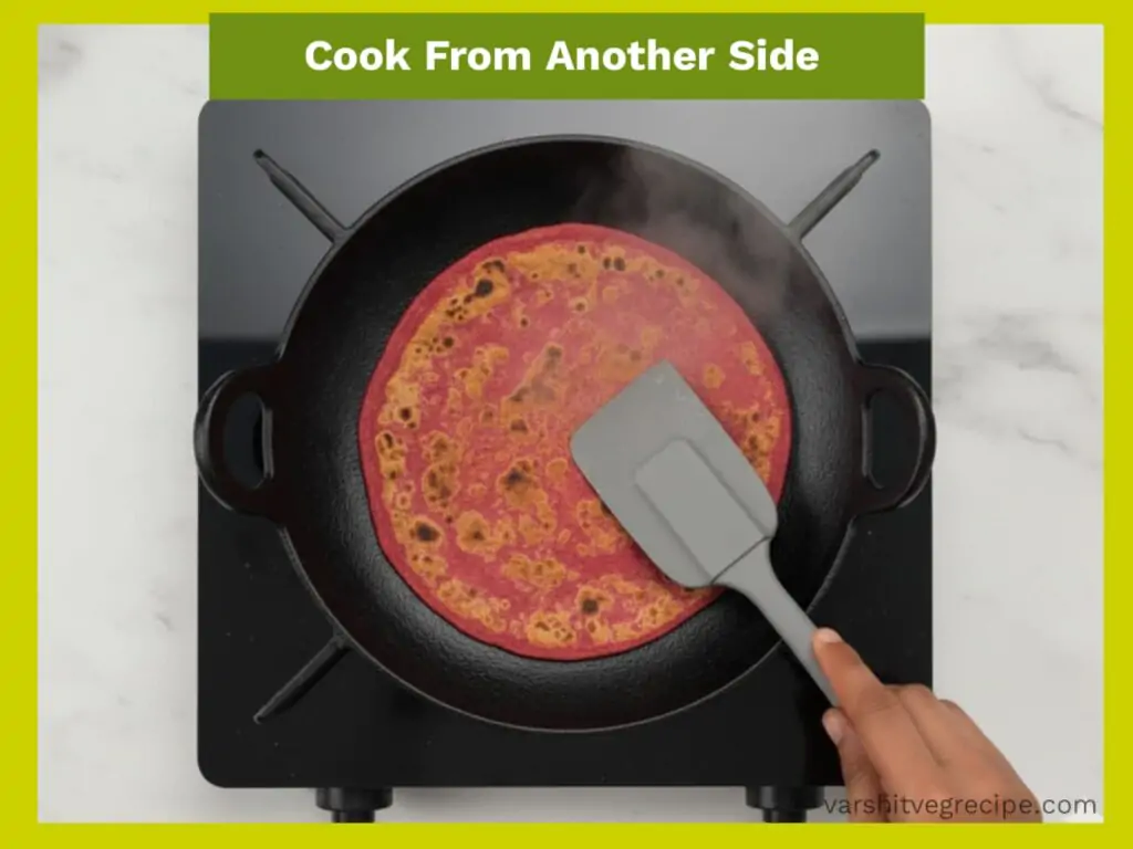 beetroot paratha 16