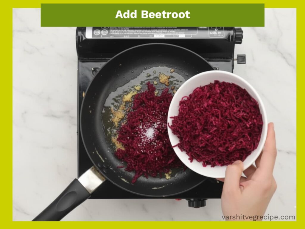 beetroot paratha 4