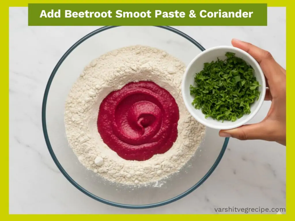 beetroot paratha 9