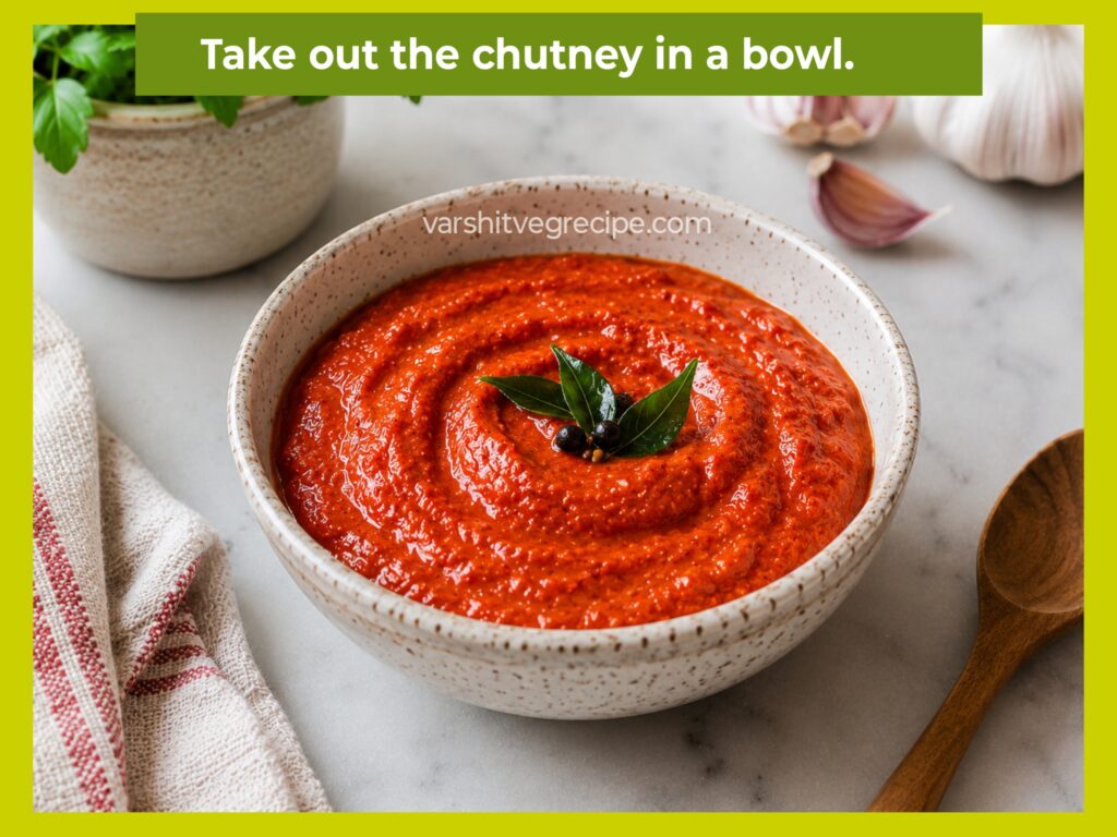 Garlic Chutney Recipe Step 10