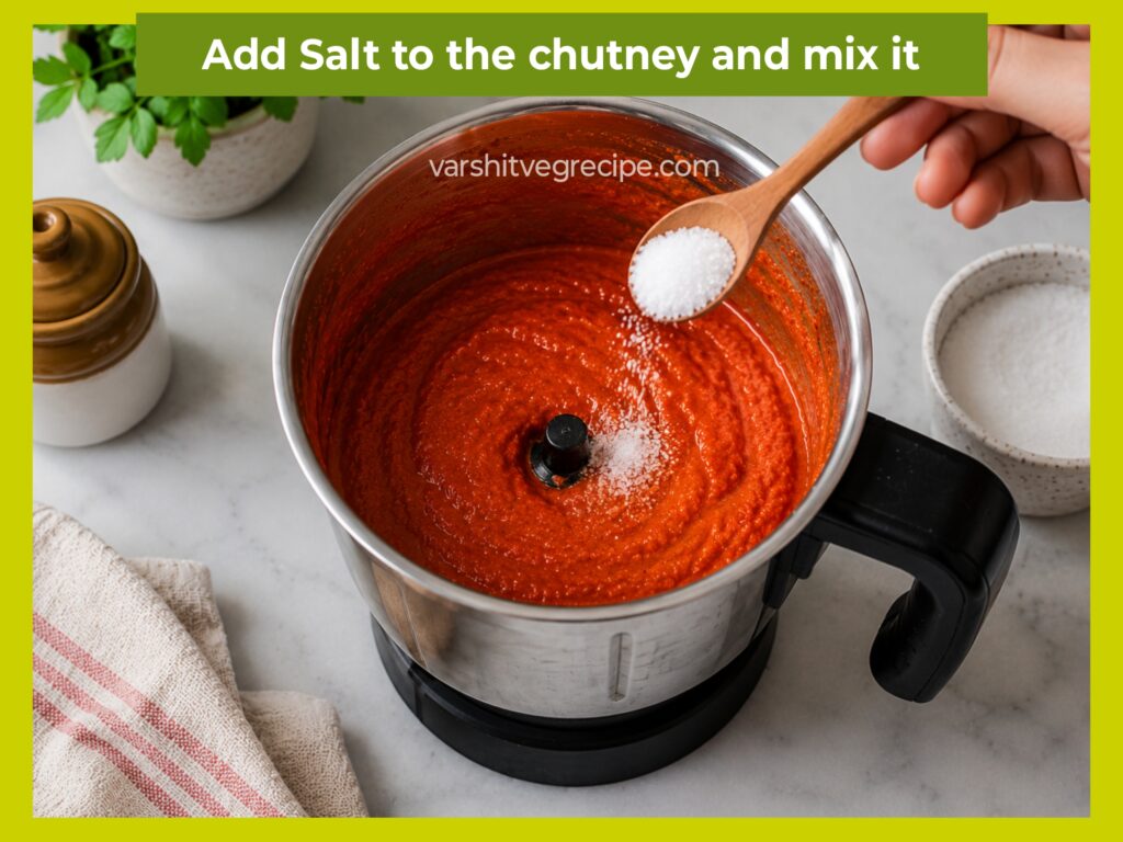 Garlic Chutney Recipe Step 9